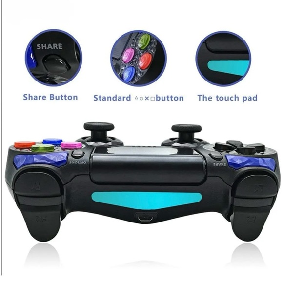 Custom Wireless Pro Controller for Playstation 4 Gamepad Joystick Joypad Remote - Picture 4 of 7